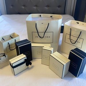 Jo Malone boxes and bags